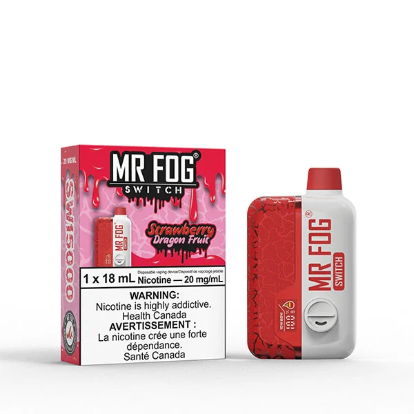 Mr Fog Switch SW15000- 0 Nic - Strawberry Dragon Fruit