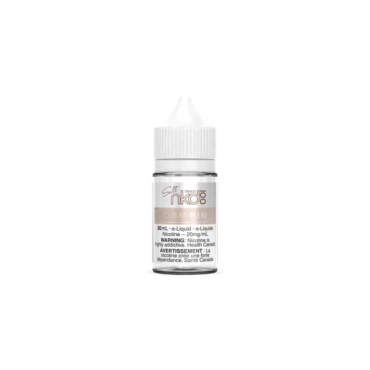 NAKED 100 Salt — CUBAN BLEND e-liquid bottle