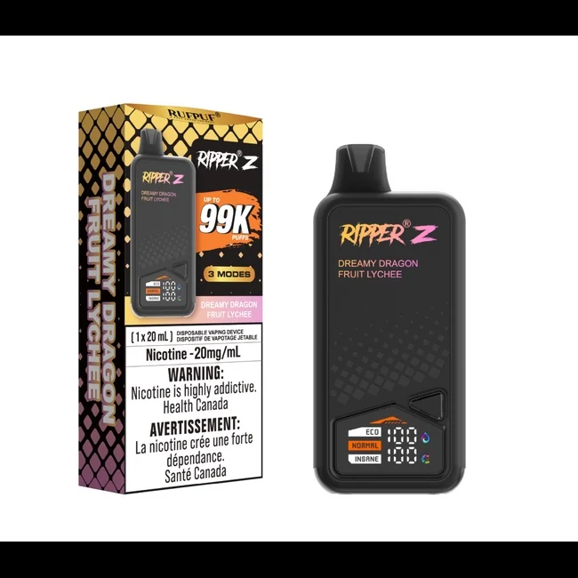 GCORE RIPPER Z 99K DISPOSABLE 10 MG — TRIPLE BERRY disposable vape