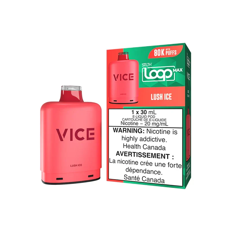 STLTH LOOP MAX X VICE 80K — LUSH ICE disposable vape