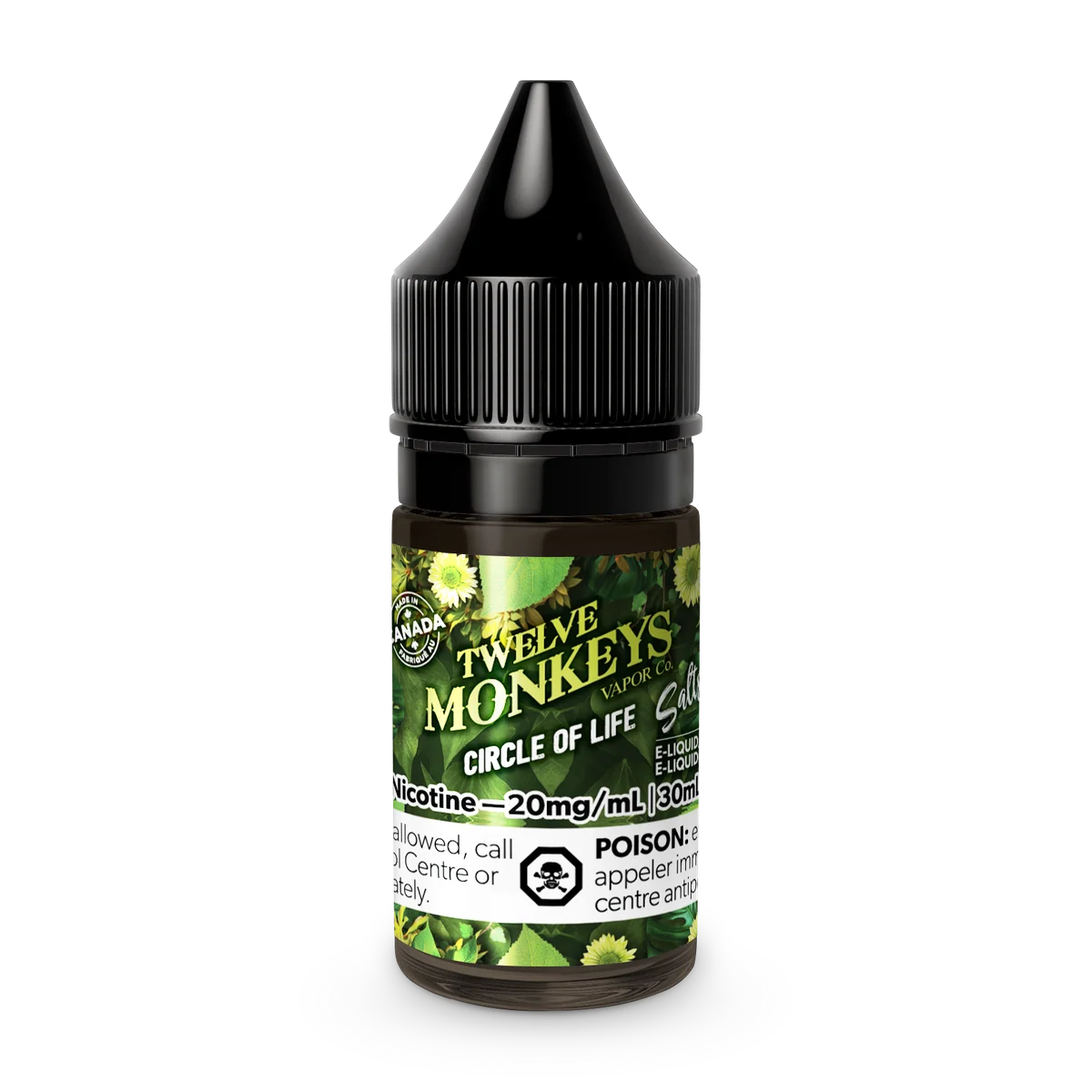 TWELVE MONKEYS SALT 30ML - Circle Of Life