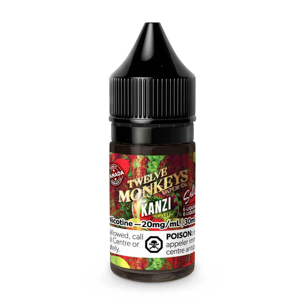 TWELVE MONKEYS SALT 30ML - Kanzi