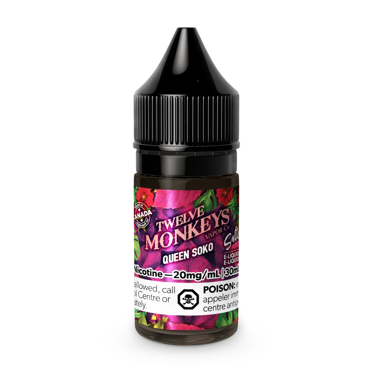 TWELVE MONKEYS SALT 30ML - Queen Soko