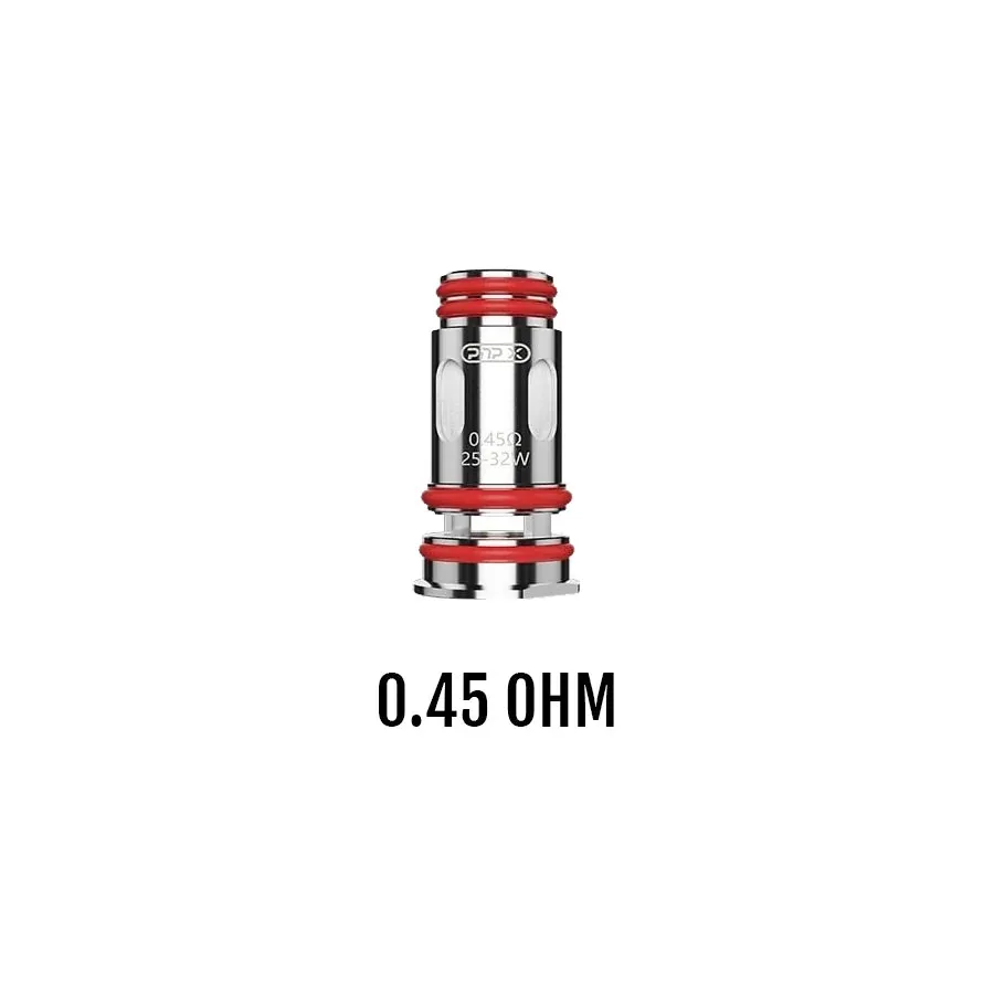 VOOPOO PNP X REPLACEMENT COILS (5 PACK) - SIZE: 0.45 OHM